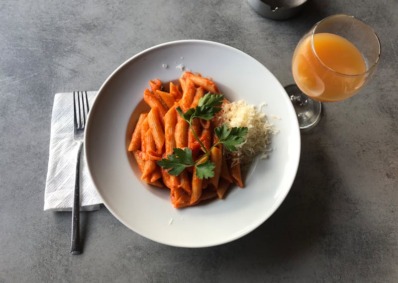 Penne Arrabbiata spicy pasta