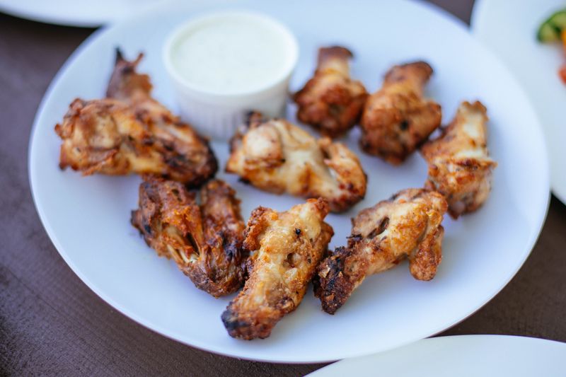 Crispy Chicken Wings starter
